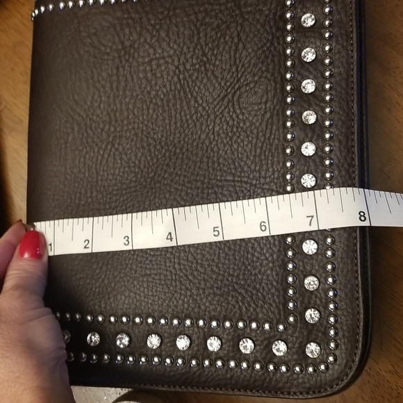 Brown leather western bag NWT - Picture 12 of 16